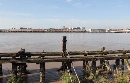 Quais de Bordeaux depuis la rive droite