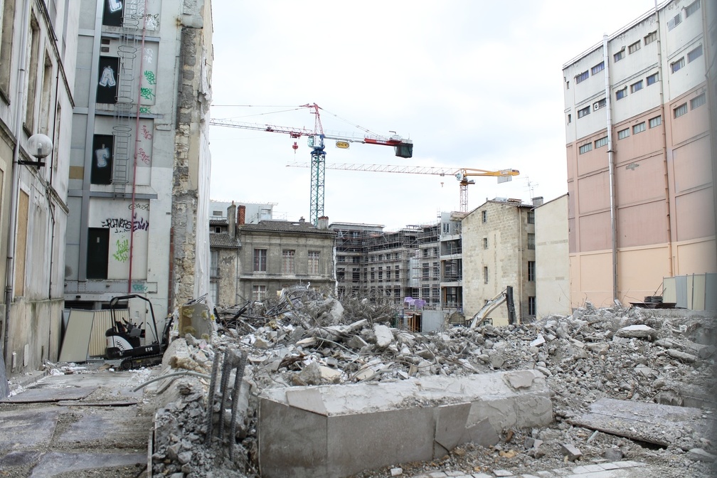 Travaux dans Bordeaux Centre (mai 2014)