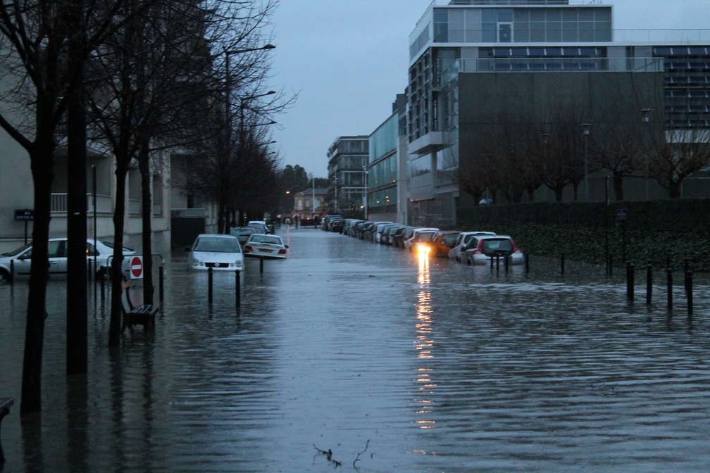 Inondations à Bordeaux (Février 2014)