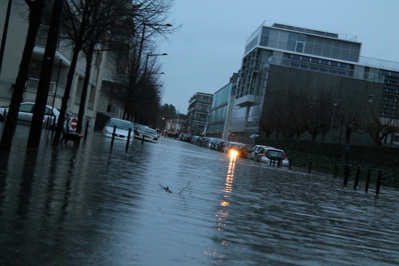 Inondations à Bordeaux (Février 2014)