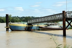 Ponton des rives d'Arcins