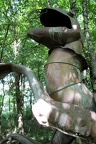 Sculpture de Michel Lecoeur (Rives d'arcins, Tartifume)