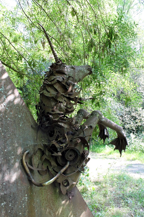 Sculpture de Michel Lecoeur (Rives d'arcins, Tartifume)