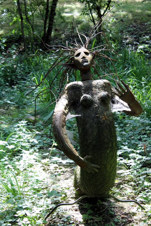 Sculpture de Michel Lecoeur (Rives d'arcins, Tartifume)