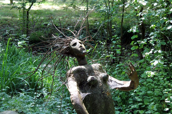 Sculpture de Michel Lecoeur (Rives d'arcins, Tartifume)