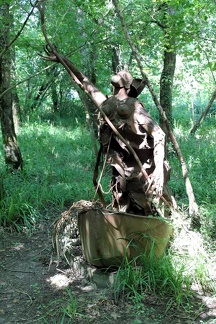 Sculpture de Michel Lecoeur (Rives d'arcins, Tartifume)