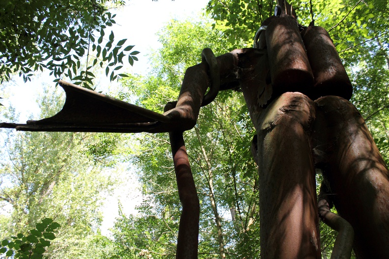 Sculpture de Michel Lecoeur (Rives d'arcins, Tartifume)