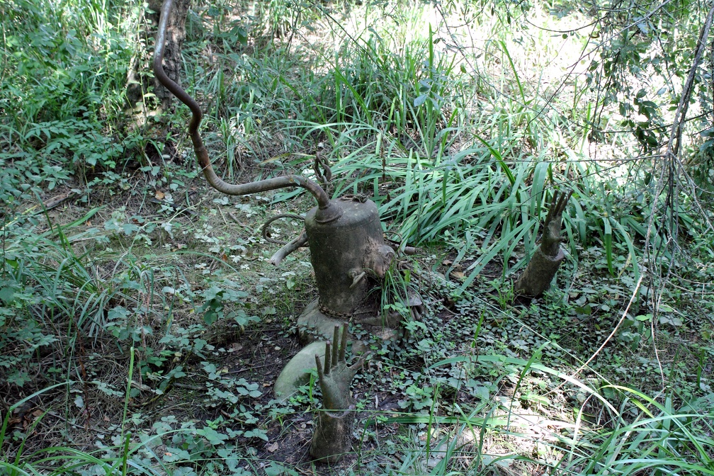 Sculpture de Michel Lecoeur (Rives d'arcins, Tartifume)