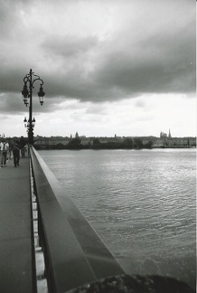 Pont de pierre, Bordeaux , N&B