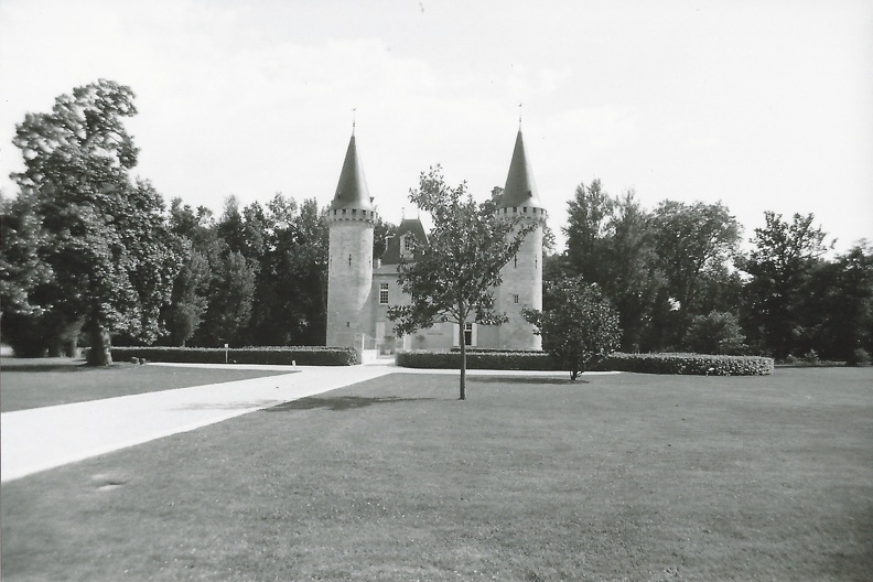 Chateau d'Agassac, Ludon-Médoc, N&B