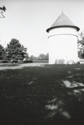 Chateau d'Agassac, Ludon-Médoc, N&B