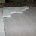 Pose des mini-chassis pour tableau pixel art