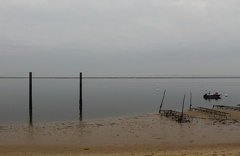 Vue de la plage du Petit Canon