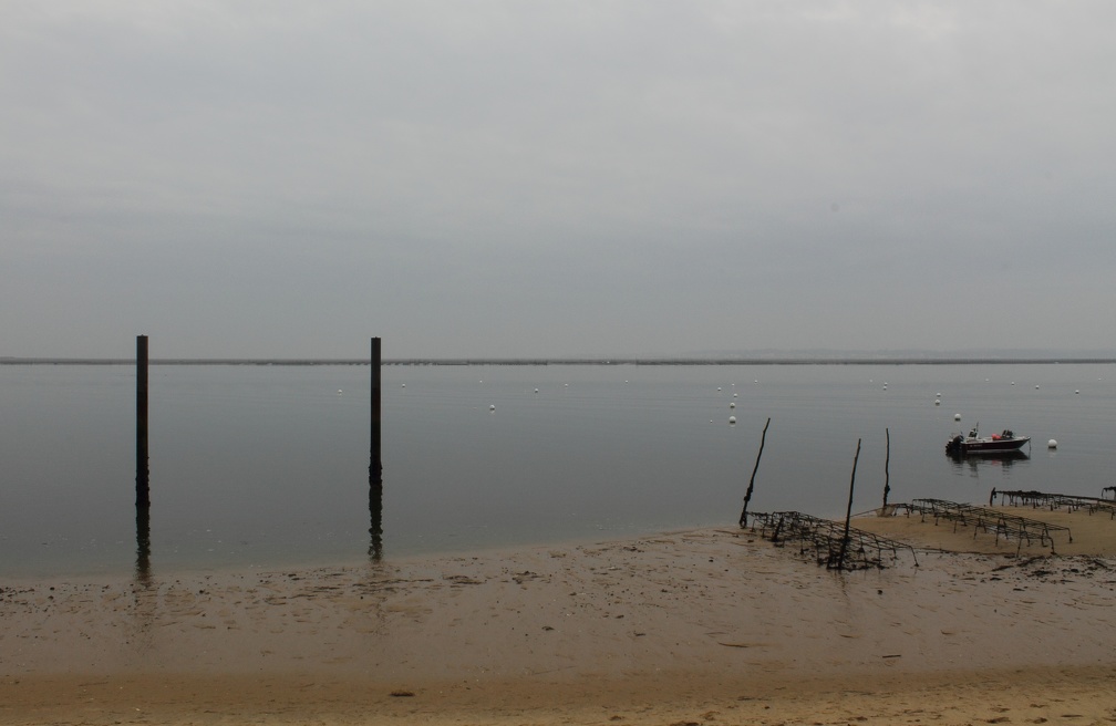 Vue de la plage du Petit Canon