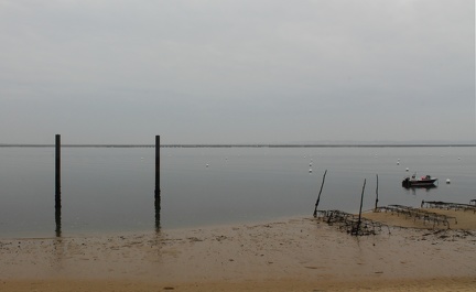 Vue de la plage du Petit Canon