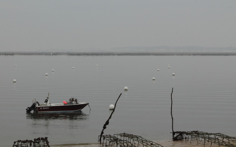 Vue de la plage du Petit Canon