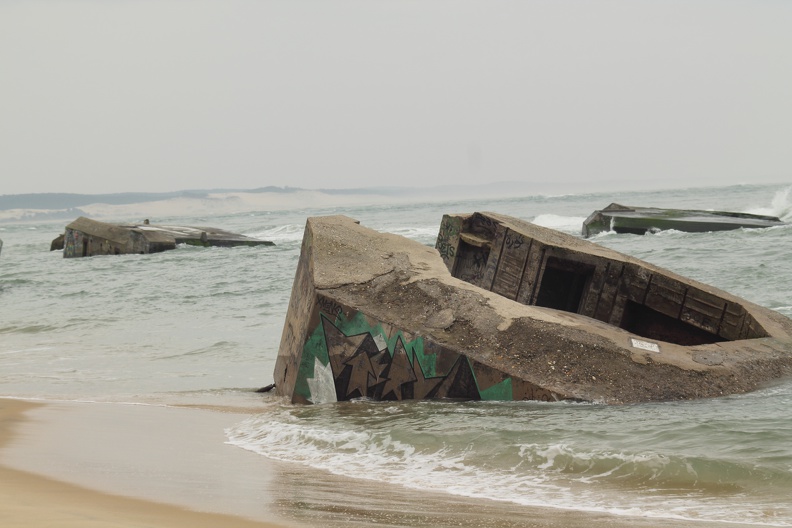 Bunkers de la Plage de la Pointe du Cap-Ferret