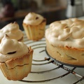 Tarte meringuée aux framboises